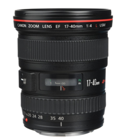 Canon EF 17-40mm F/4L Lens