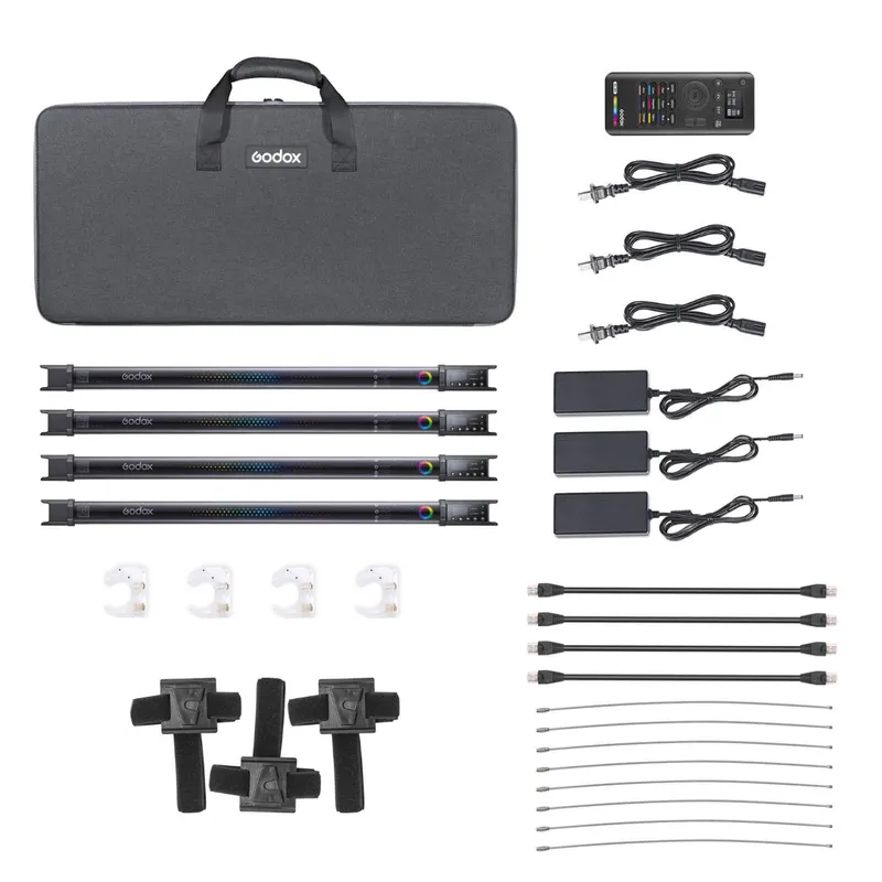 Godox TL60 RGB LED Tube Light 4-Light Kit, photo 2 of 2