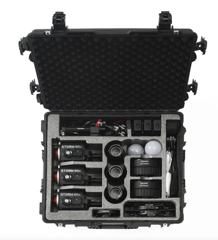 Aputure STORM 80c RGB 3-Light Kit, photo 2 of 3